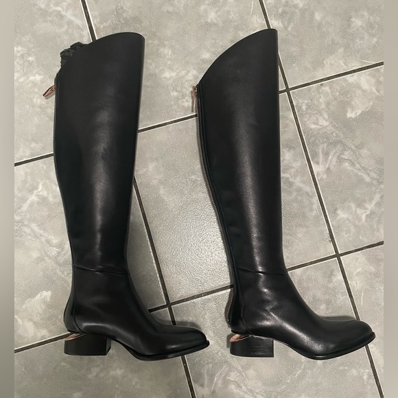 Alexander Wang sigrid tall boots black rose gold - Picture 6 of 7